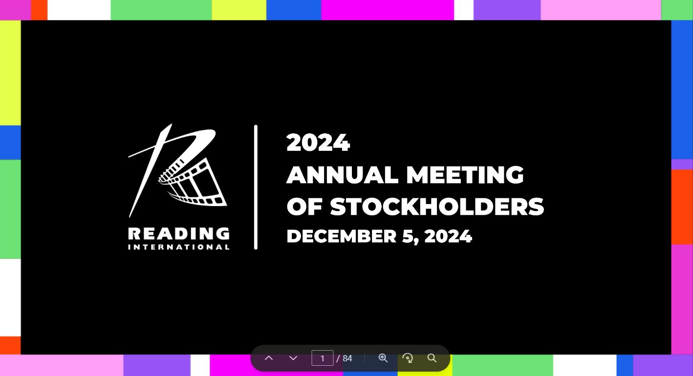 2024 Annual Meeting of Stockholders